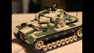 Let´s Build! #4 - COBI [2508] PzKpfw. IV Ausf. F1/G/H - SPEEDBUILD + REVIEW