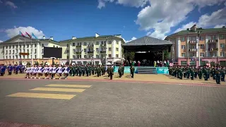 Парад оркестров в Бресте на День города 2023