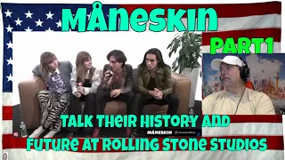 Måneskin Talk Their History and Future at Rolling Stone Studios - Part1 - REACTION