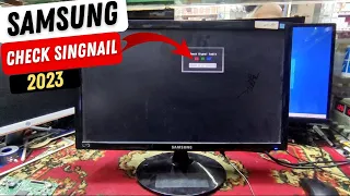 Samsung Monitor VGA Check Signal Problem Fix in Bangla 2023 | Created by Afjal Hossain