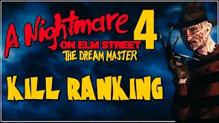 A Nightmare on Elm Street 4: The Dream Master (1988) - KILL RANKING