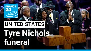 Mourners call for end to police brutality at Tyre Nichols funeral in Memphis • FRANCE 24 English