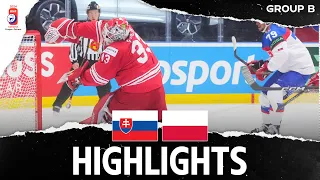 Highlights: Slovakia vs Poland | 2024 #MensWorlds