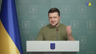 Zelensky: Russia planned this war with bombings and atrocities against Ukrainian people