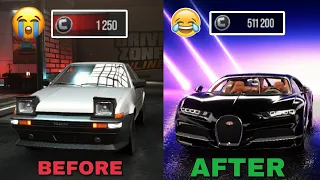 funny 🤣 making 500,000 starting with $0  #1 drive zone online gameplay 2023