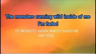 Alan Walker - Faded - Karaokê - Ler em português pronunciar em inglês.