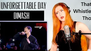 VOICE COACH REACTS | Dimash... Unforgettable Day Live @ "Gakku"