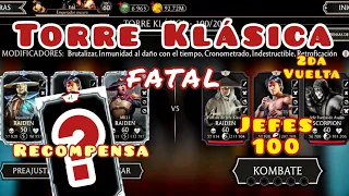 Torre Klásica FATAL | Jefes 100 | 2da Vuelta | Mortal Kombat Mobile