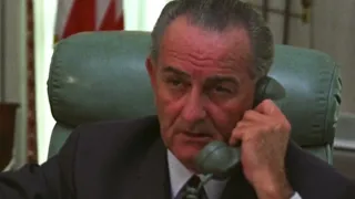 LBJ on the phone ordering pants from Haggar Slacks