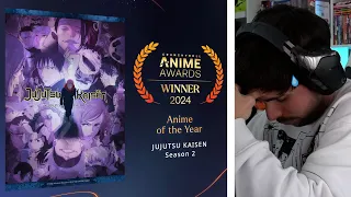 REACCIONANDO A LOS CRUNCHYROLL ANIME AWARDS 2024