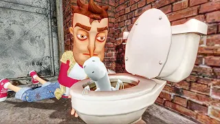 I Accidentally Flushed My New Pet Bridge Worm Down the Toilet in Gmod! (Garry's Mod Gameplay)