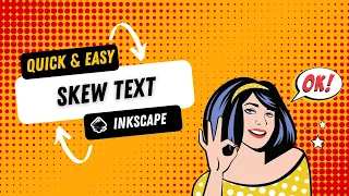 How To Skew Text In Inkscape