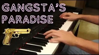 Gangsta's Paradise piano cover - Coolio/Stevie Wonder (sheet+midi)