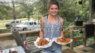 Southern Deep Fried Alligator!