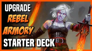 How to Upgrade the REBEL ARMORY Starter Deck - Magic Arena