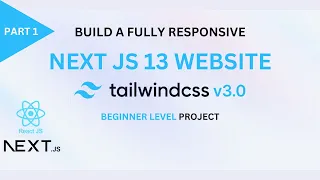 Project: Create a full Next JS 13 Website (Tailwind) - #1