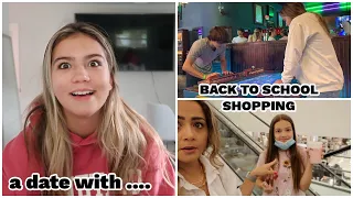 a DATE with ......!!!!! BACK TO SCHOOL SHOPPING / KATHERYN IS BACK | VLOG#1102