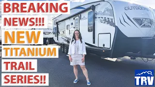 Brand New!!! Titanium MTN TRX Trail Series Toy Hauler by Outdoors RV!