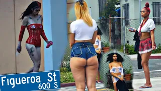 FIGUEROA STREET 4K FOOTAGE 1,000 SUBSCRIBER SPECIAL