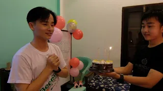 Happy birthday to Hansel lor #song: by Huab Vwj