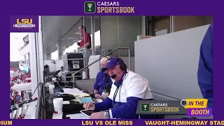 Live Pregame and Booth Cam - LSU at Ole Miss