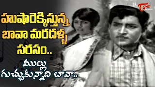 Sarada Sedusing Shoban Babu | Mullu Guchukunnadi Bava Song | Sisindri Chitti Babu | Old Telugu Songs
