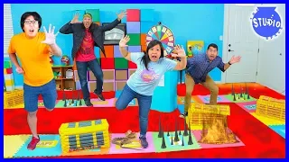 Giant Board Game Challenge! Winner get huge prize!!!