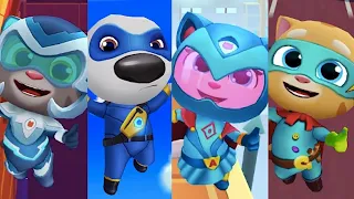 BLUE HERO ANGELA & BLUE HERO -TOM TALKING TOM HERO DASH - KAHRAMAN KONUŞAN TOM OYUNU