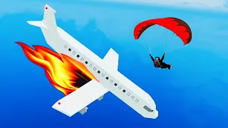 Roblox Plane Crash Physics: Testing Passenger and Cargo Planes!