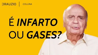 Como diferenciar a dor de gases de um infarto?