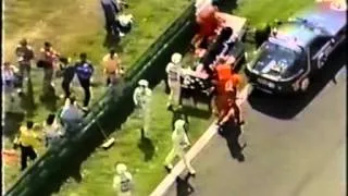 1987 - Osterreichring - The first pile-up of the day