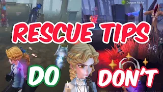 Identity V | RESCUING TIPS for Alice Journalist & any other RESCUER Main!