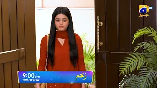 Zakham Episode 37 Promo | Sehar Khan | Aagha Ali | Tomorrow at 9:00 PM only on Har Pal Geo