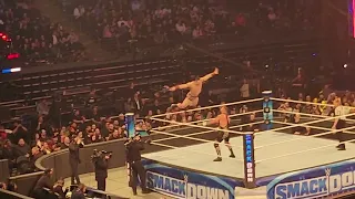 wwe smackdown Bron breaker full fight debut