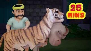 The Donkey and the Dhobi Hindi Kahaniya Collection | Hindi Stories for Kids | Infobells