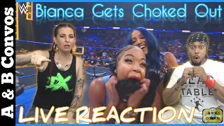 Sasha Banks and Bianca Belair SummerSlam Contract Signing - LIVE REACTION | Smackdown Live 8/13/21