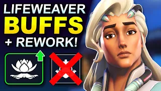 HUGE BUFFS + Ability Removed! - Lifeweaver Rework (Overwatch 2 News)
