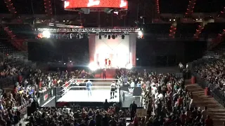 AJ Styles and Luke Gallows (The OC) entrance WWE Live event in Lafayette, Louisiana 1/17/2020