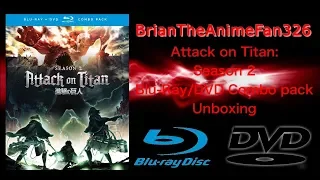 Attack on Titan: Season 2: Blu-Ray Unboxing