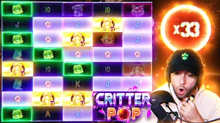 HUGE ALL-IN COMEBACK on CRITTER POP... THE BEST SMALL SLOT!! (Bonus Buys)