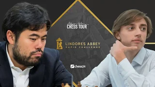 Dubov Stuns Nakamura | Lindores Abbey Final - Day 2 Game 1