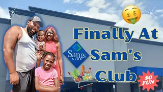 Shopping At Sam's Club For The First Time! Grocery Haul  #shoppingvlog  #groceryshopping  #glofamily