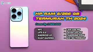 7 REKOMENDASI HP RAM 8/256GB TERMURAH DAN TERBAIK TAHUN 2024 HARGA MULAI 1 JUTAAN