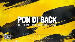 Shatta Dancehall instrumental 2023 | Pon Di Back | Dancehall  Shatta type beat