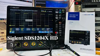 Обзор осциллографа Siglent SDS1204X HD (12 Бит АЦП)