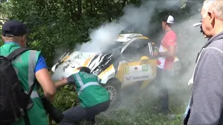 Samsonas Rally Rokiskis 2020 - V. Jurkevicius Crash SS-11