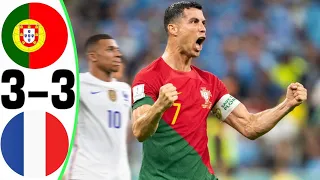 Portugal vs France 3-3 - All Goals and Extended HIGHLIGHTS