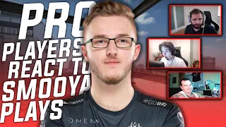 Pro Players react to Smooya Plays