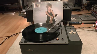 VINYL HQ TINA TURNER, Private Dancer, 1958 PE3310 Studio, first stereo turntable, 1958 B&O SP1 cart