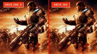 Gears of War 2 - Xbox One X vs. Xbox 360. Сравнение графики.